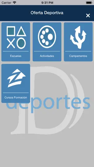 Captura de pantalla de Burgos Deportes en iPhone 2