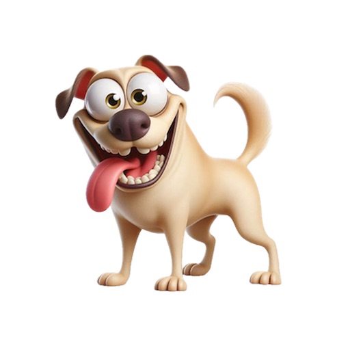 Goofy Labrador Stickers icon