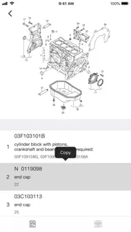 Car parts for Skoda - diagrams iphone bilder 0
