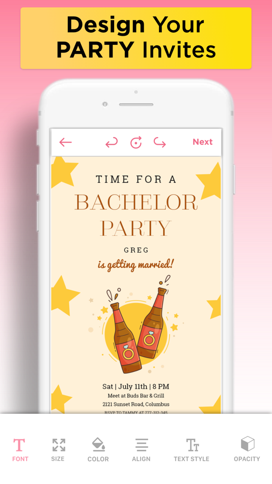 #4. Invitation Maker : RSVP (macOS) Podle: Muhammad Rehan Khan