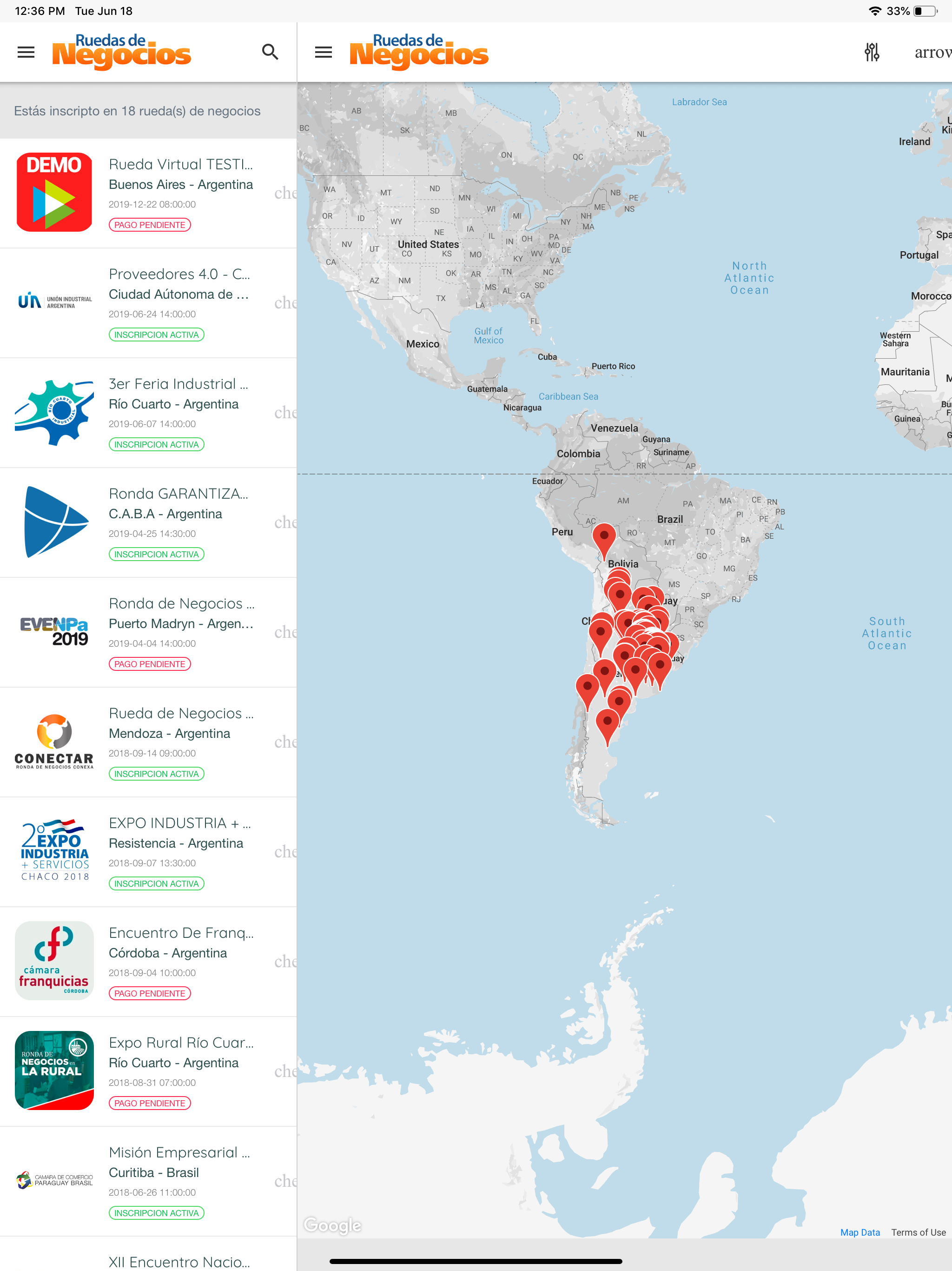 Ruedas De Negocios screenshot 15