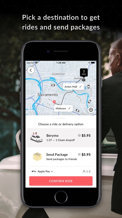 Berymo - Free rides to Places