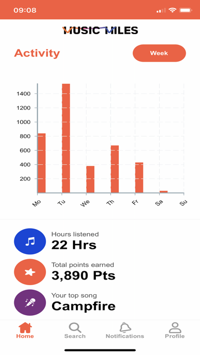 Music Miles Screenshot