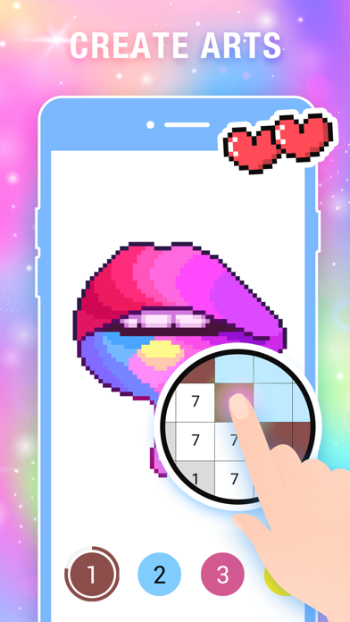 Bit Color by Number: Pixel Art Screenshot