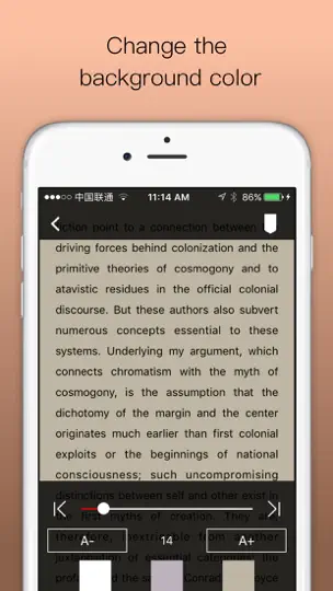 Captura de pantalla de Lector Epub:leer Libro,txt,pdf en iPhone 3
