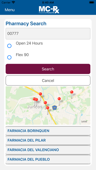 ProCare Rx Member App Screenshot