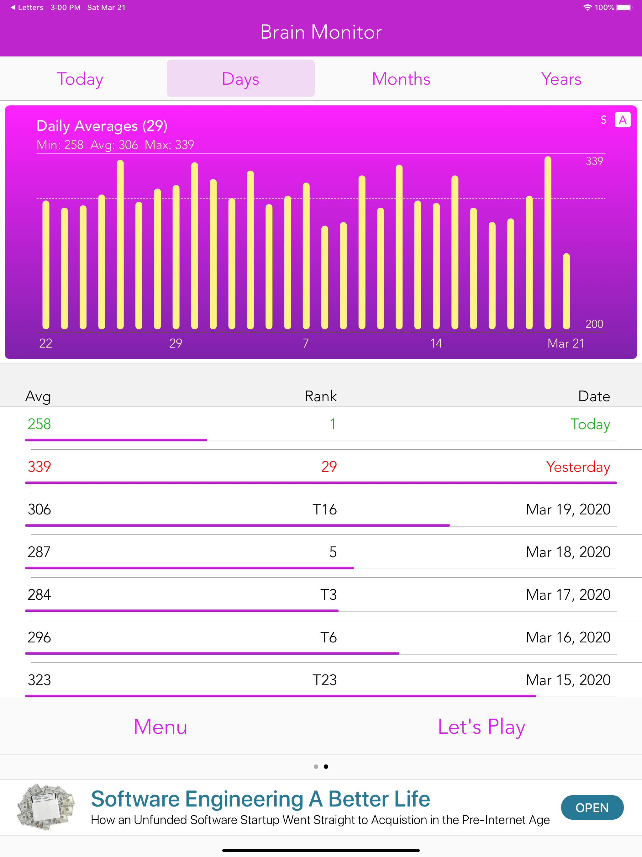 Brain Monitor: Scramble screenshot 9