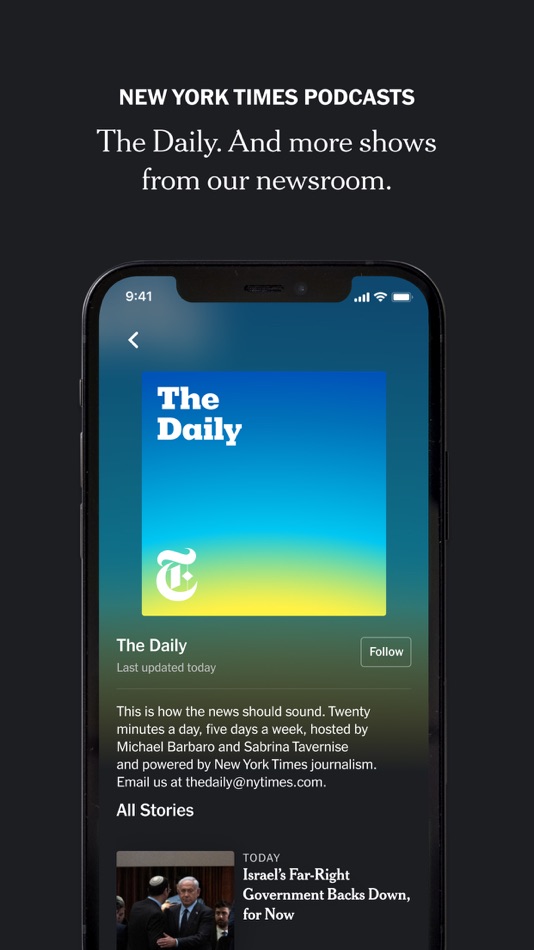 #5. NYT Audio (iOS) 由: The New York Times Company