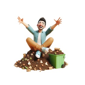 Compost Heap Stickers