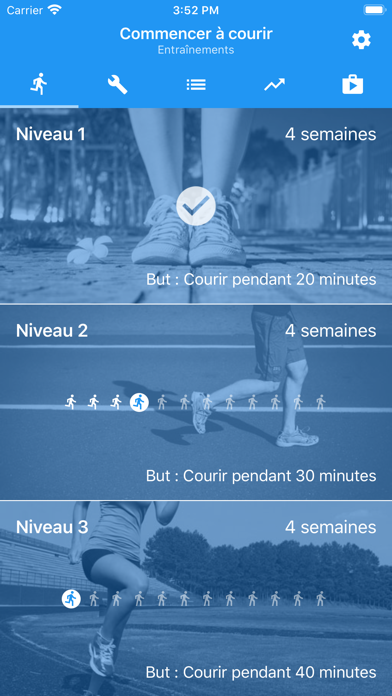 Screenshot #1 pour Commencez à courir. AxiomRun