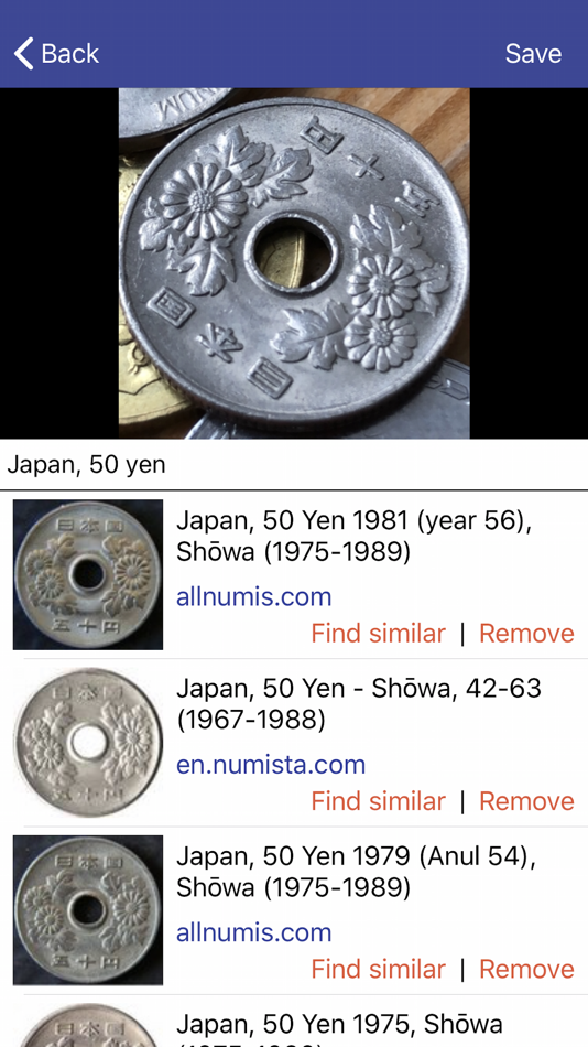 #6. Coinoscope: visual coin search (iOS) By: Miccron