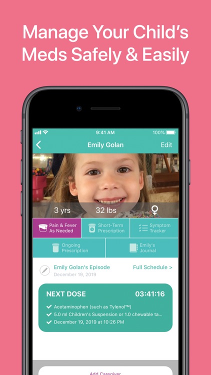 Medicine Reminder: Encurage