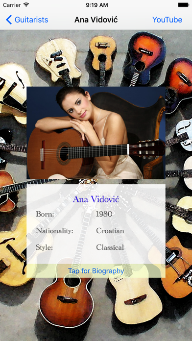 The Great Guitarists Screenshot