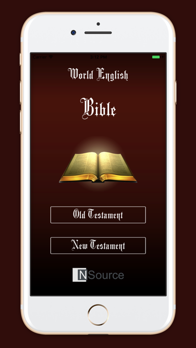 World English Bible: WEB app screenshot