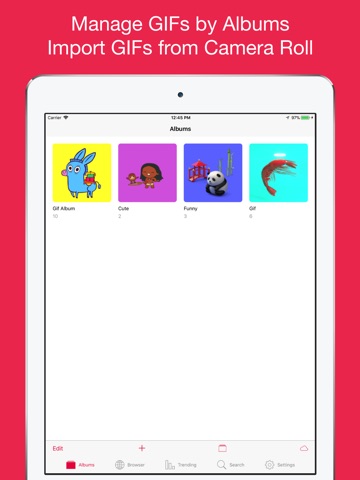 Gif Viewer & Player iPad screenshot