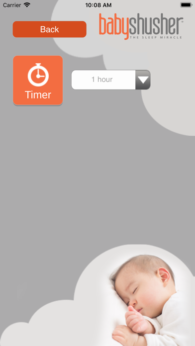 Baby Shusher White Noise App Screenshot