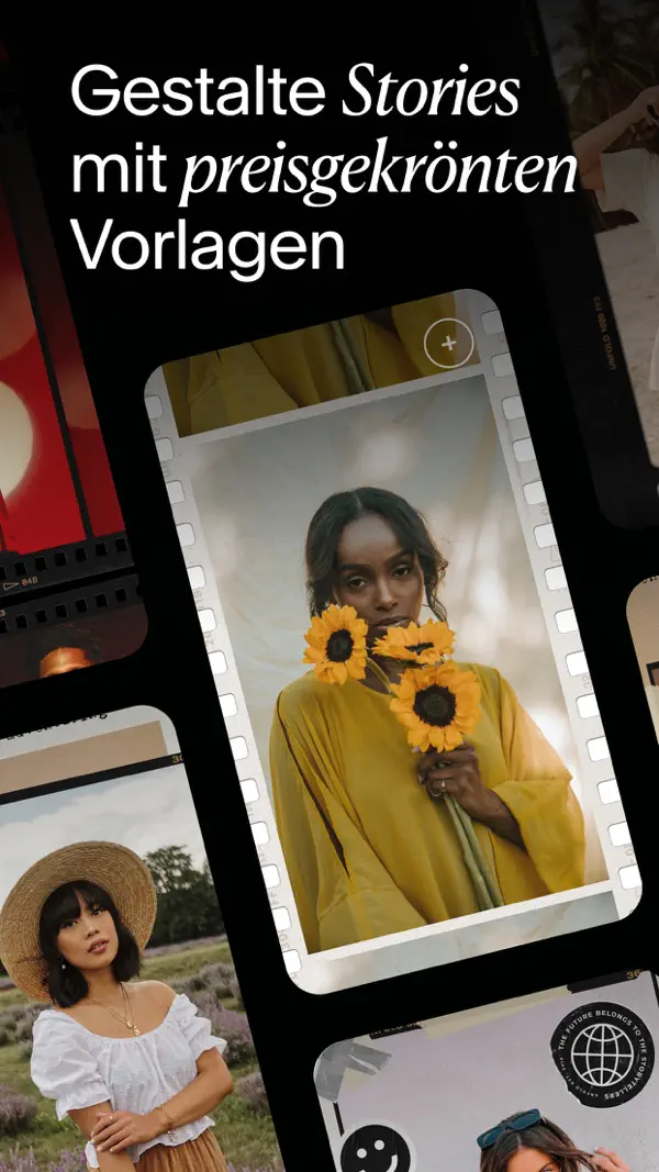 Unfold — Story Maker & Reels iPhone App Screenshot 1 – Foto & Video