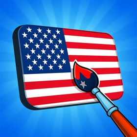 Flag Painting Draw Flag Puzzle