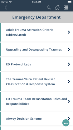 Clinical Protocols screenshot 3