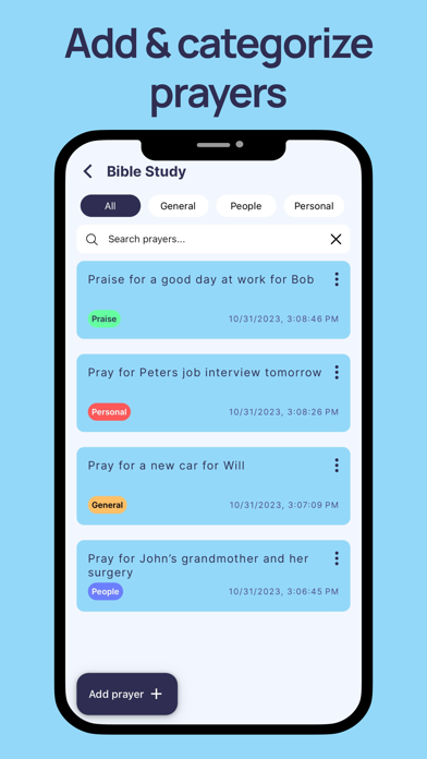 Prayse - Prayer Journal Screenshot