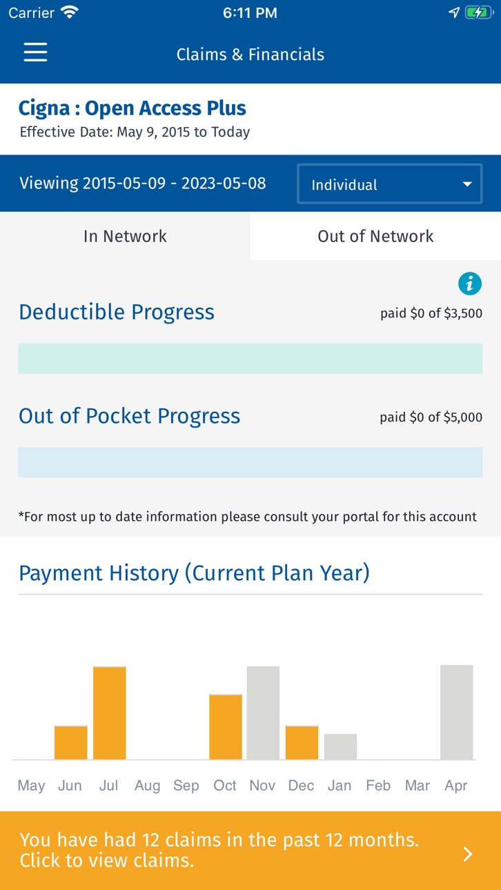 iPhone screenshot
