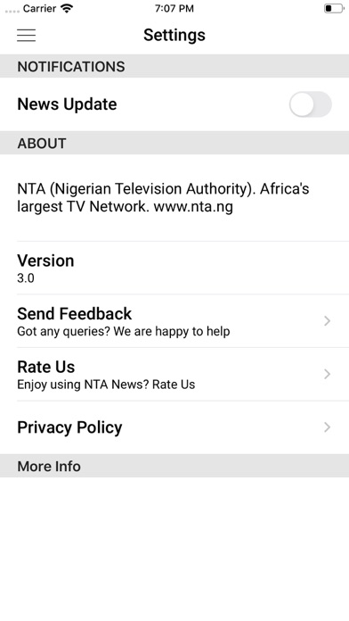 NTA News iPhone screenshot 5 - News app