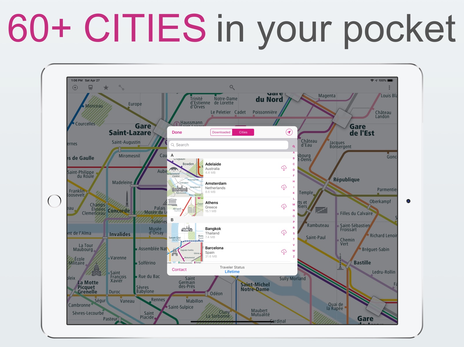 City Rail Map - Travel Offline ipad screenshot 2