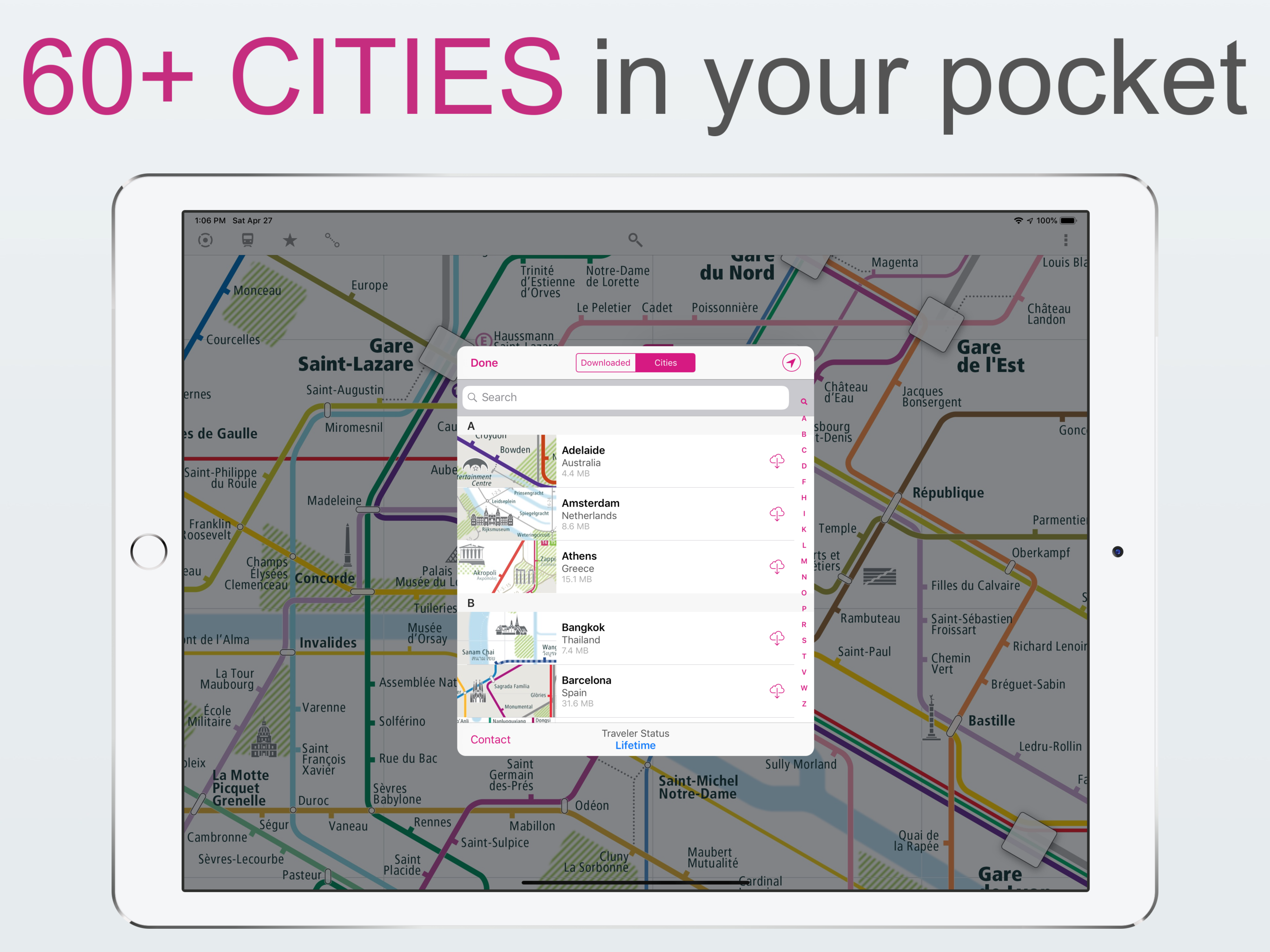 City Rail Map - Travel Offline screenshot 7