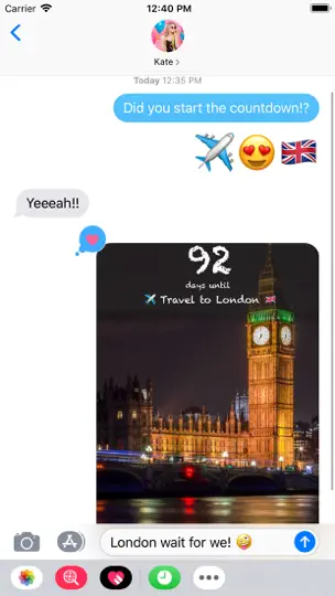 Captura de pantalla de Big Days - Cuenta Atrás en iPhone 6