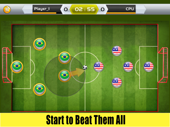 Screenshot #6 pour Finger Soccer: Champions