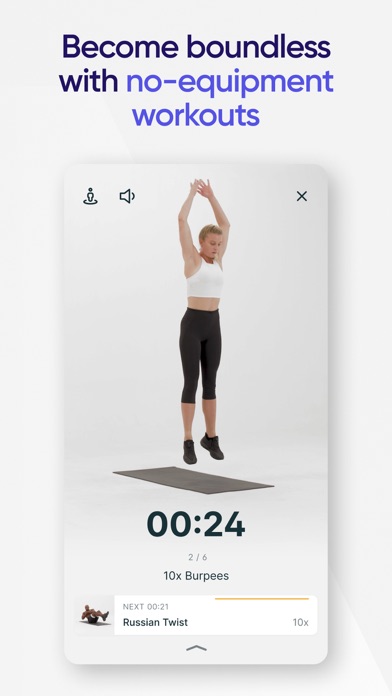 Screenshot #3 pour Fitnest: At Home Workouts