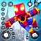 Playing as a webman Hero in Mr Spider Hero Shooting Puzzle, you are armed with your trusty spiderweb shooting abilities, allowing you to shoot webs and teleport to any location you have marked with a web