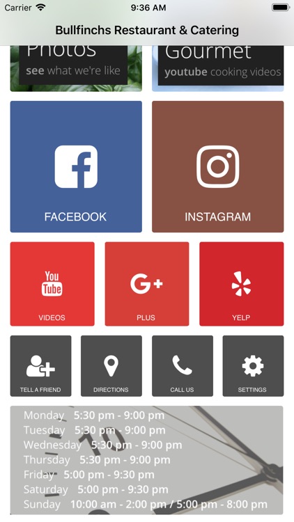 Bullfinchs Restaurant Catering screenshot-3