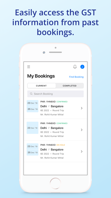 IndiGo Access iPhone screenshot 6 - Travel app