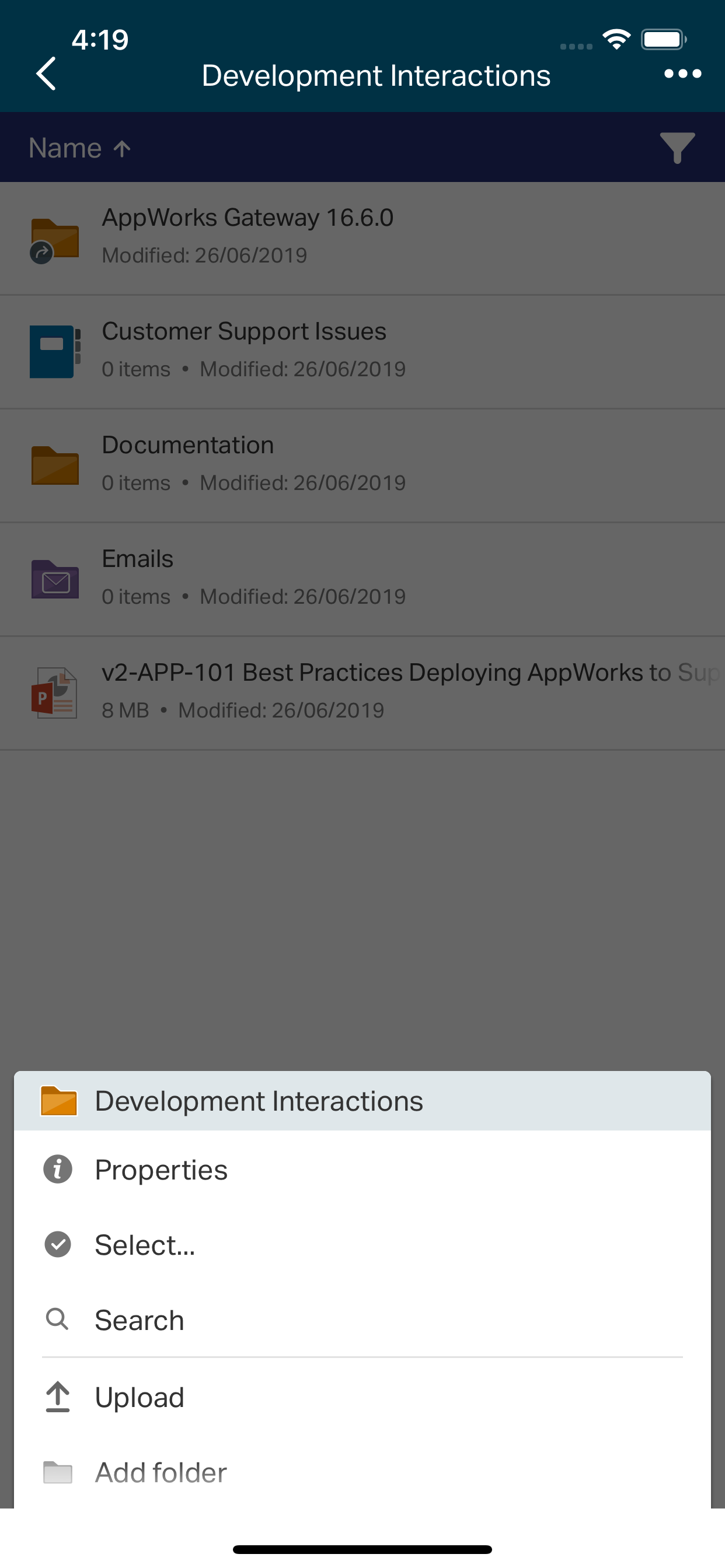 Content Management Mobile screenshot 4