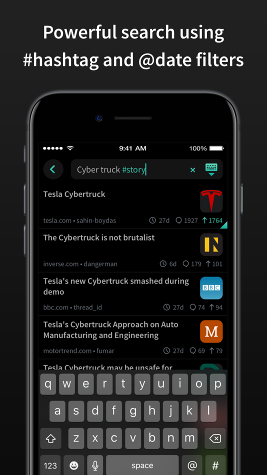 #6. HACK for Hacker News YC Reader (macOS) 由: Pranoy Chowdhury