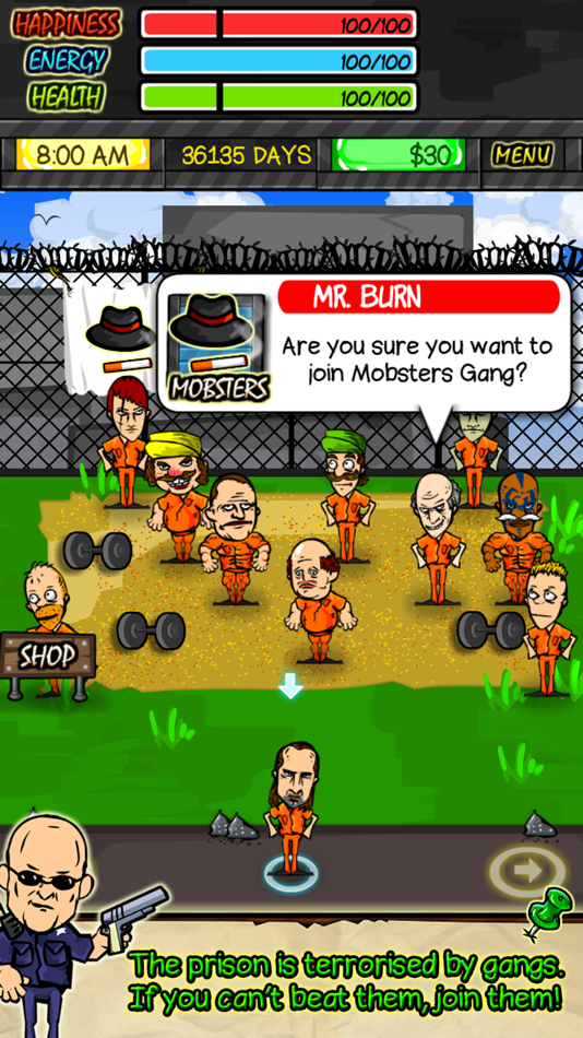 #2. Prison Life RPG (iOS) Oleh: Nob Studio