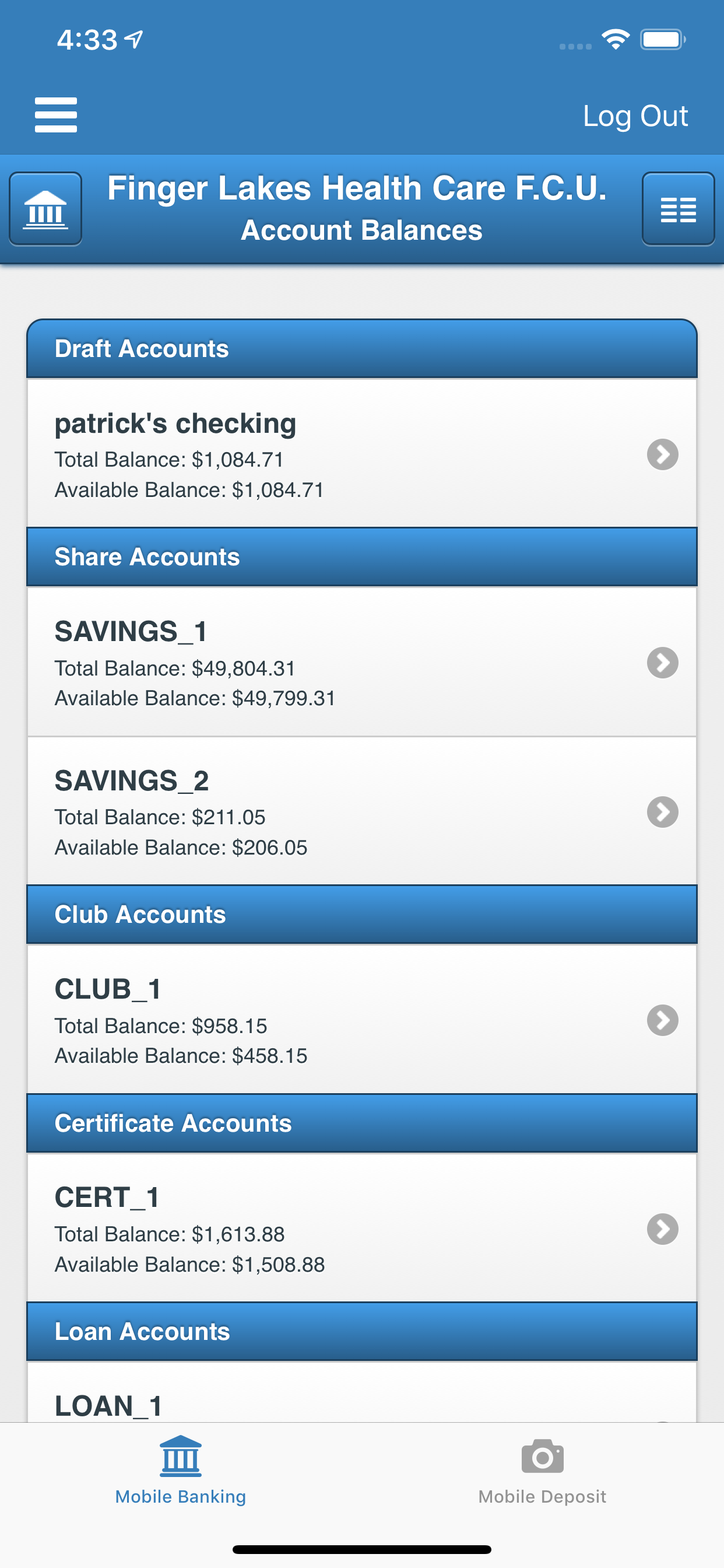 Finger Lakes Health Care FCU