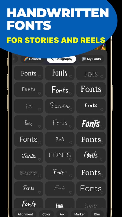 Leto: Font for Instagram Story