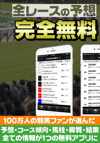 競馬予想アプリ～競走馬データを全て開放！高配当馬券を狙え～のおすすめ画像1