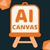 Fantasy canvas AI icon