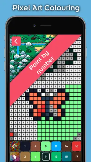 Color by Pixel Paint by Number screenshot 2