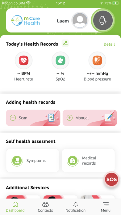 mCare Health Screenshot