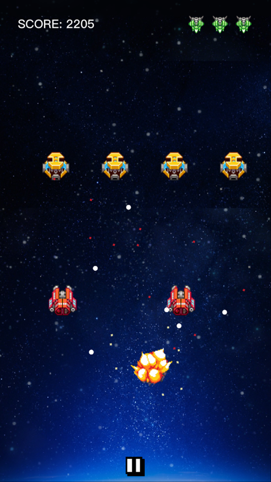 #2. Space Defender - Ultimate (iOS) Oleh: ilan TETRUASHVILI