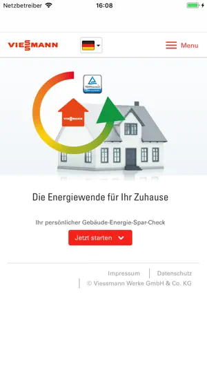 Gebäude-Energie-Spar-Check screenshot 1