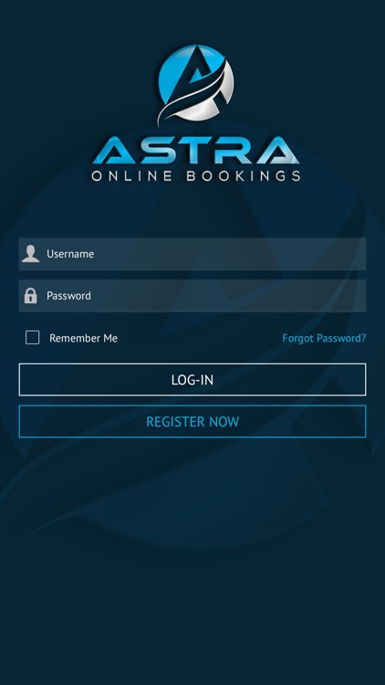 Astra Bookings