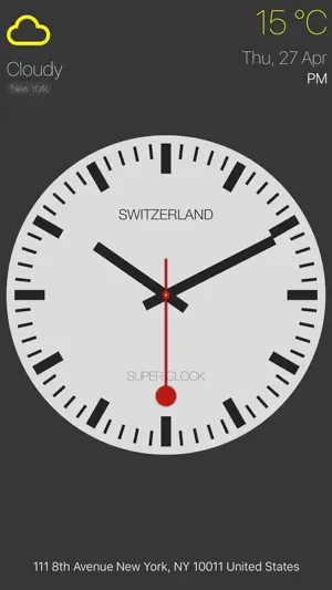 Super Clock - Analog Faces screenshot 1