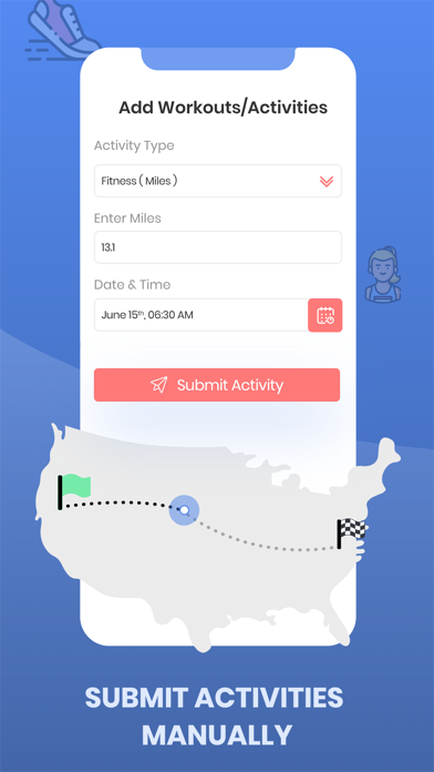 Charity Footprints Screenshot
