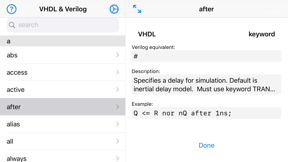 VHDL Ref screenshot