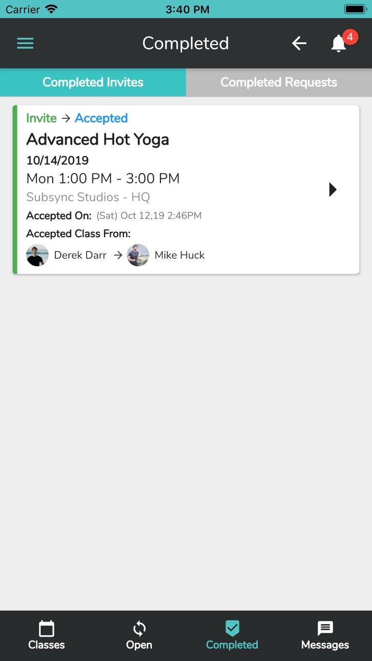 iPhone screenshot